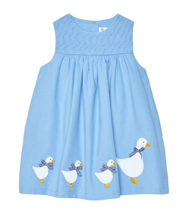 Trotters Trotters Cotton Duck Pinafore Dress (1-24 Months)