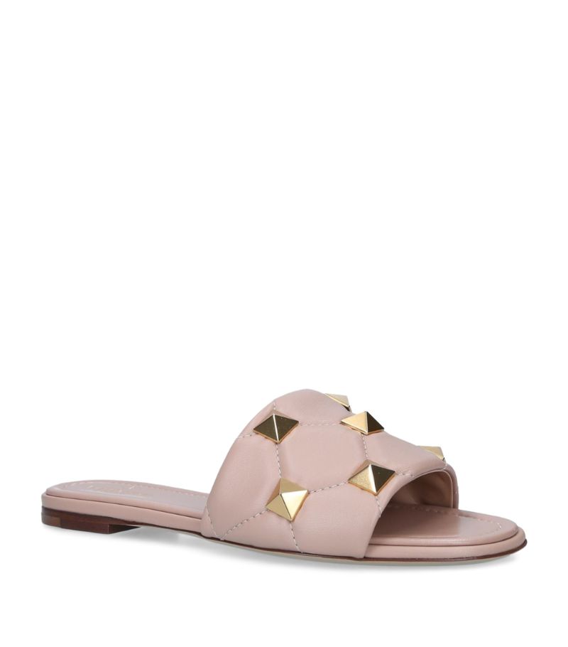 VALENTINO GARAVANI Valentino Garavani Leather Oversized Rockstud Sandals