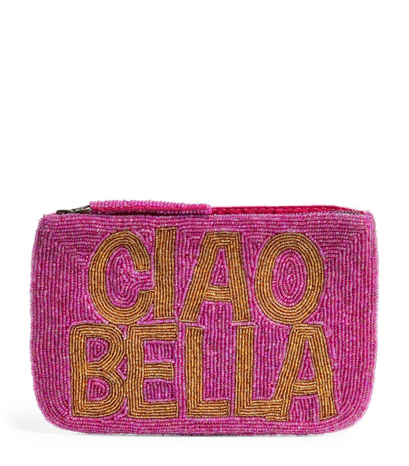 The Jacksons The Jacksons Beaded Ciao Bella Clutch Bag