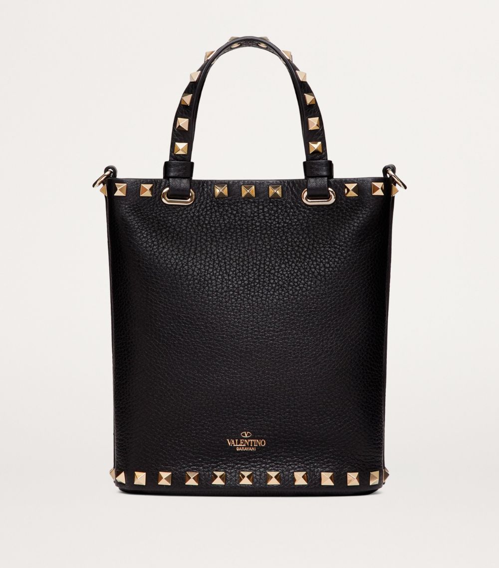 VALENTINO GARAVANI Valentino Garavani Mini Leather Rockstud Top-Handle Bag