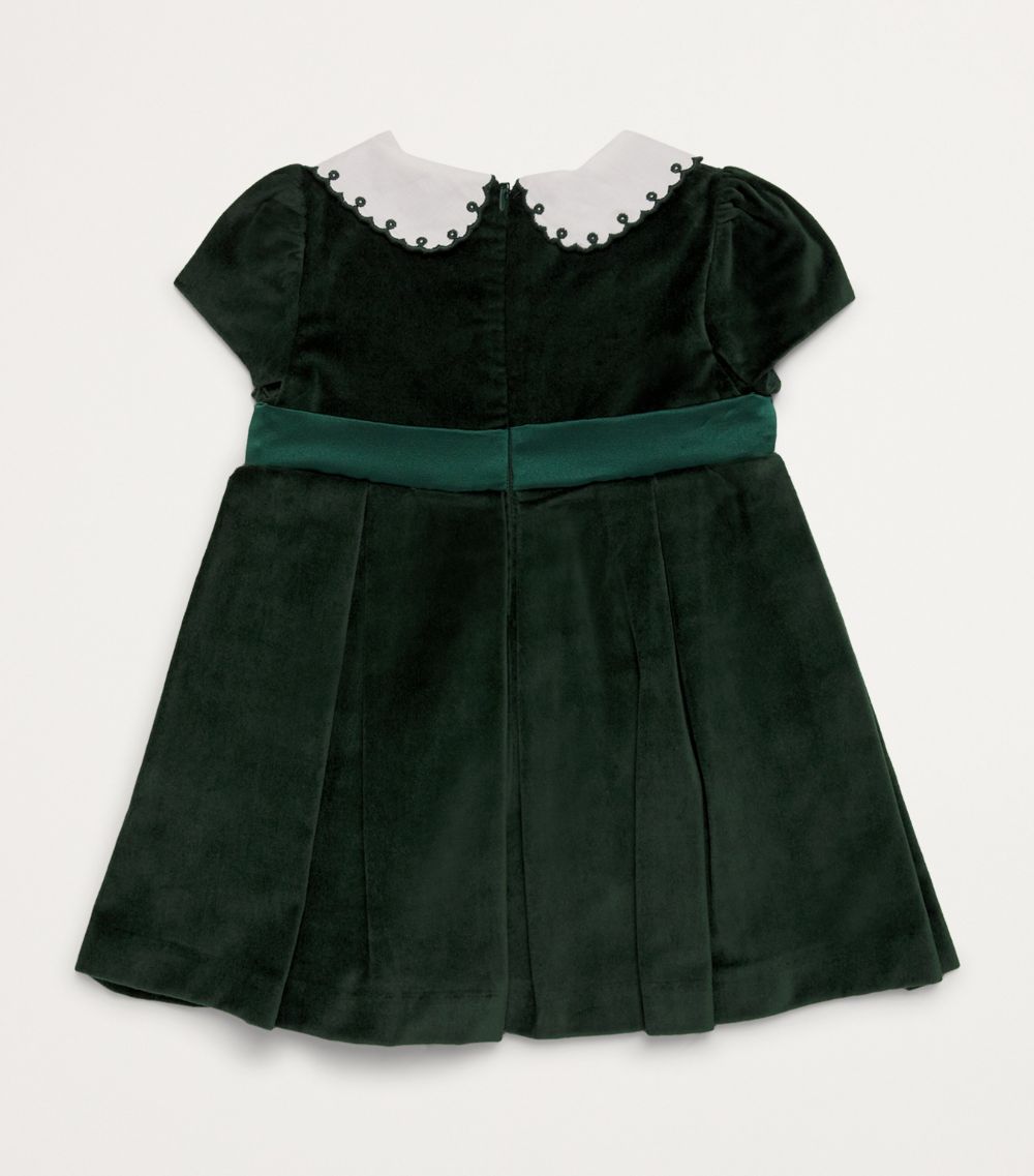 Patachou Patachou Cotton Velvet Dress (3-18 Months)