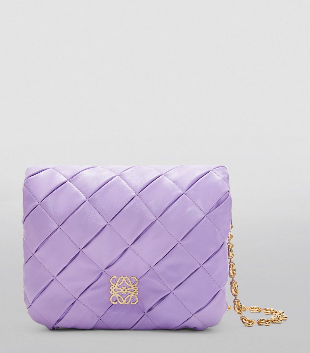 Loewe Loewe Goya Pleated Puffer Shoulder Bag