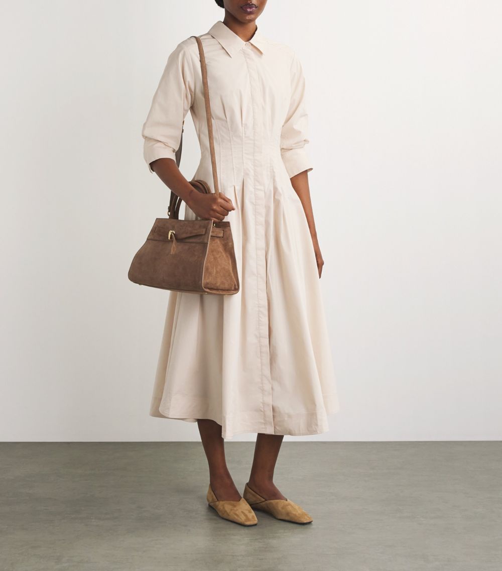 Simkhai Simkhai Signature Jazz Midi Shirt Dress