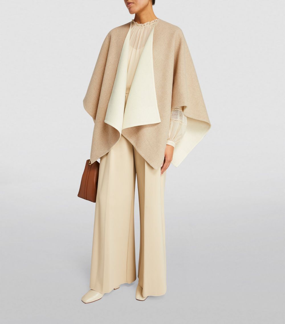 Max Mara Max Mara Alpaca-Wool-Blend Cape