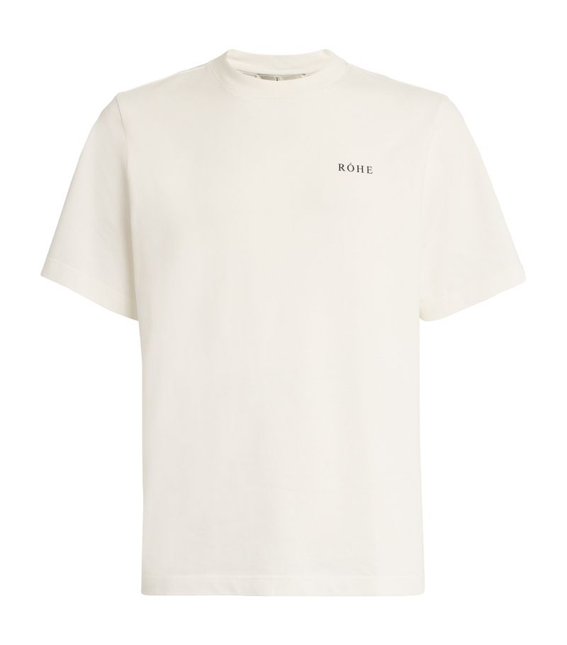 Róhe Róhe Organic Cotton Logo T-Shirt