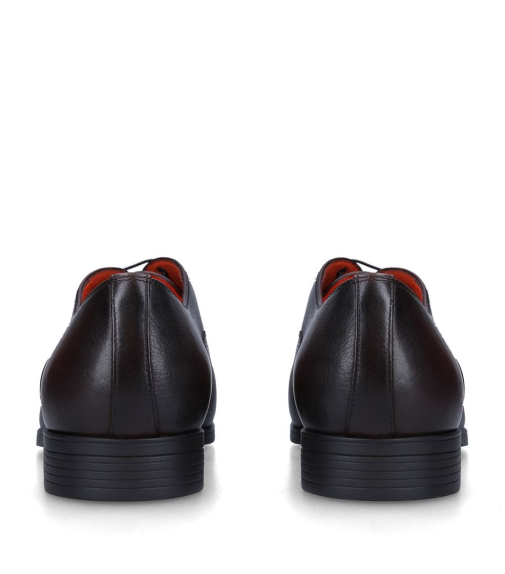 Santoni Santoni Leather New Simon Oxford Shoes