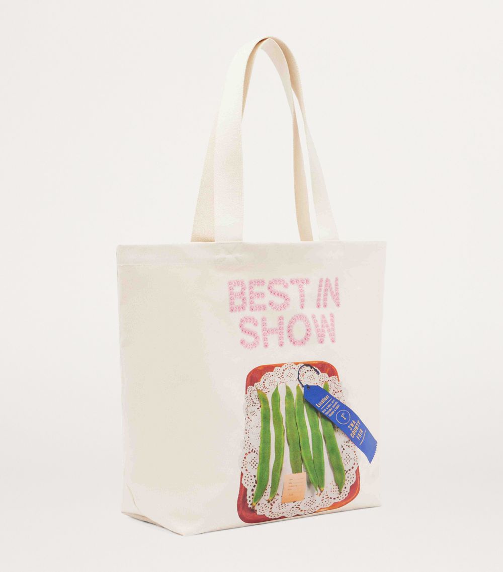 Jw Anderson Jw Anderson Canvas 'Best In Show' Tote Bag