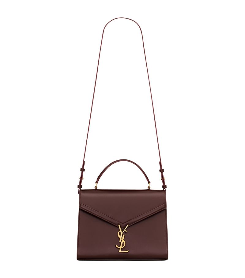 Saint Laurent Saint Laurent Medium Leather Cassandra Top-Handle Bag