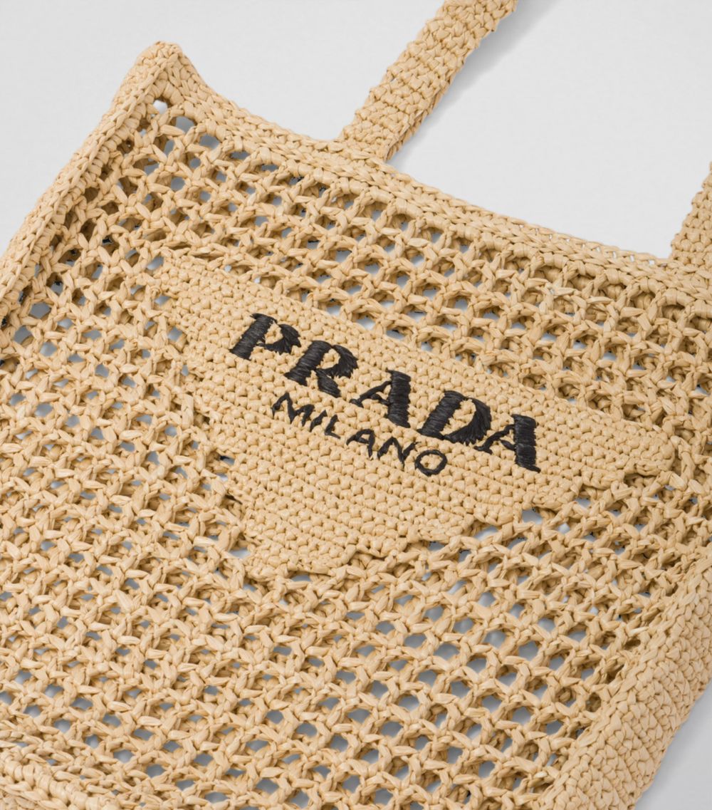 Prada Prada Crochet Tote Bag