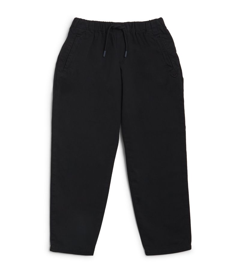 Emporio Armani Kids Emporio Armani Kids Drawstring Trousers (14-16 Years)