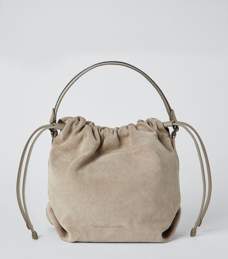 Brunello Cucinelli Brunello Cucinelli Suede Bucket Bag