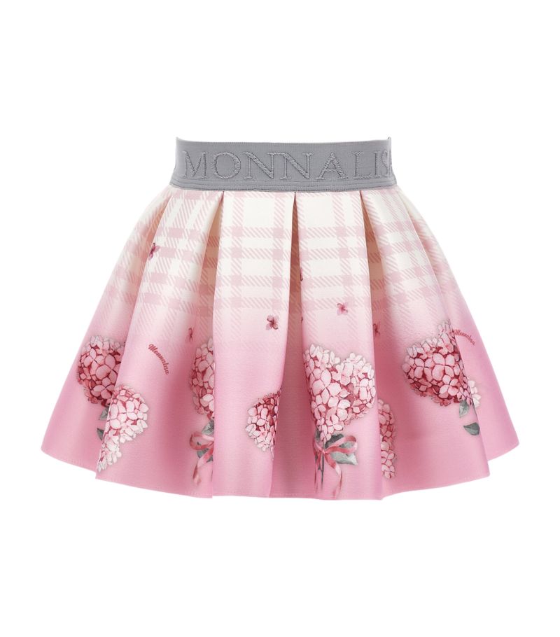 Monnalisa Monnalisa Neoprene Floral Romantic Skirt (6-36 Months)