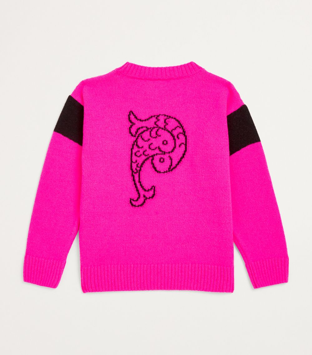 Pucci Junior Pucci Junior Wool-Cashmere Logo Sweater (12-14 Years)