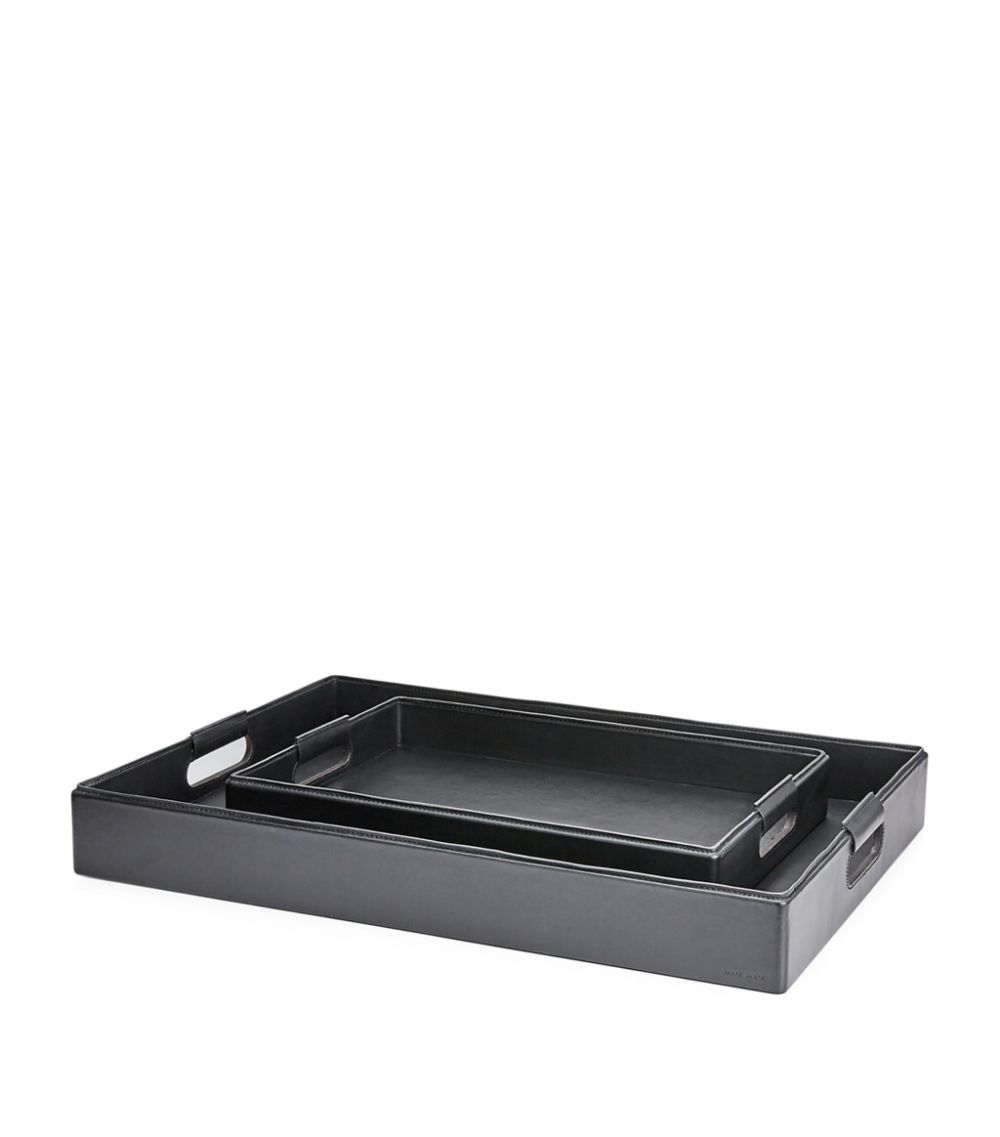 Ralph Lauren Home Ralph Lauren Home Leather Wyatt Tray (50Cm X 35Cm)