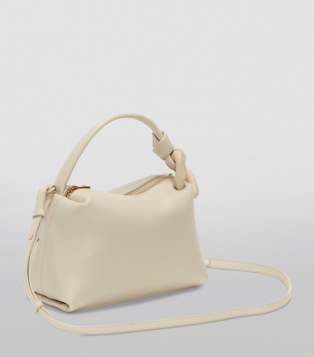 Jw Anderson Jw Anderson Small Leather Corner Top-Handle Bag