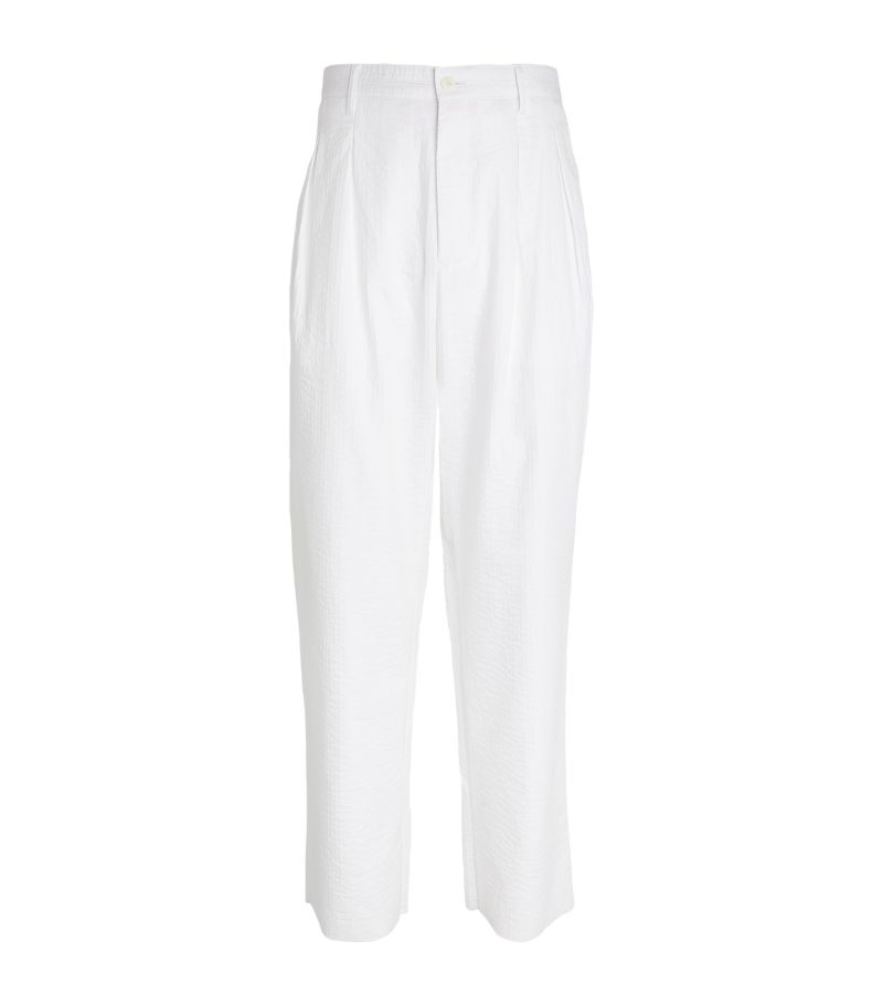 Giorgio Armani Giorgio Armani Cotton Blend Trousers