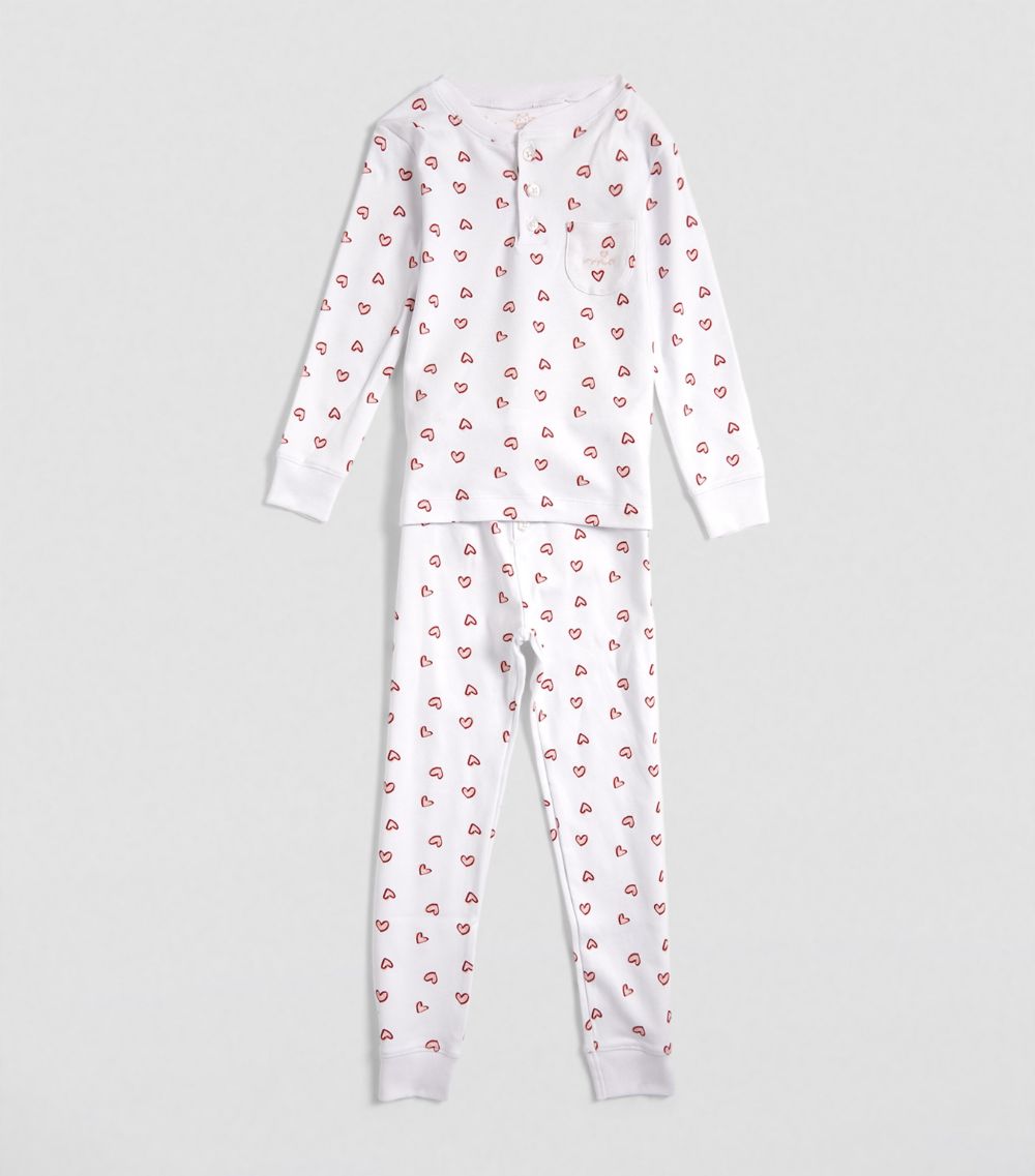 Marie-Chantal Marie-Chantal Heart Print Pyjama Set (2-10 Years)
