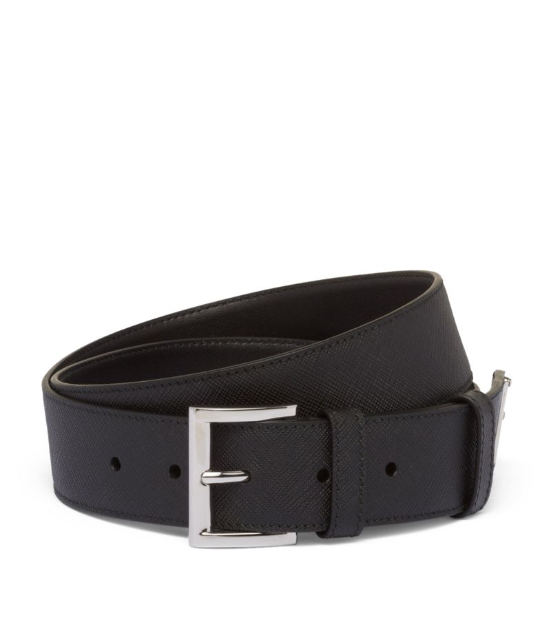 Prada Prada Saffiano Leather Belt