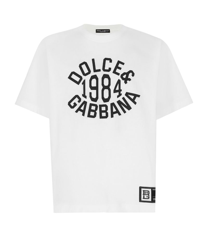 Dolce & Gabbana Dolce & Gabbana Cotton Logo T-Shirt