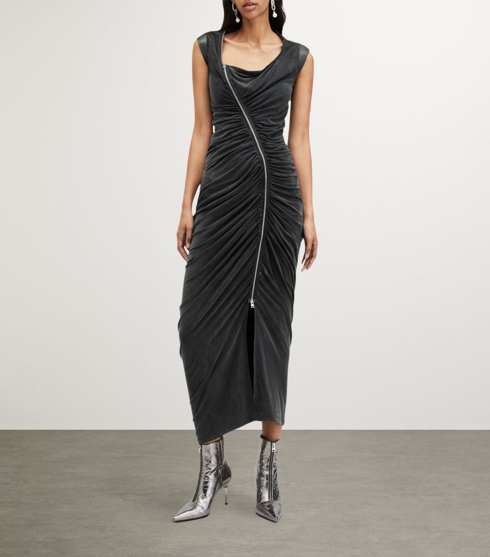 Allsaints Allsaints Umbra Midi Dress