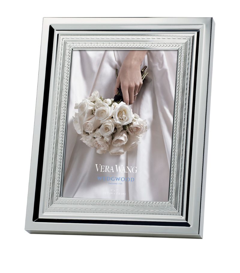 Wedgwood Wedgwood With Love Silver Photo Frame (5" X 7")