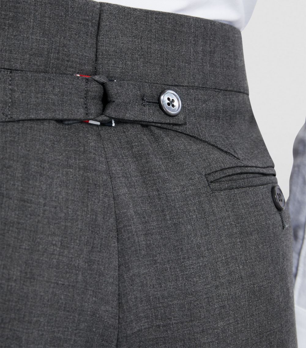 Thom Browne Thom Browne Wool 4-Bar Trousers