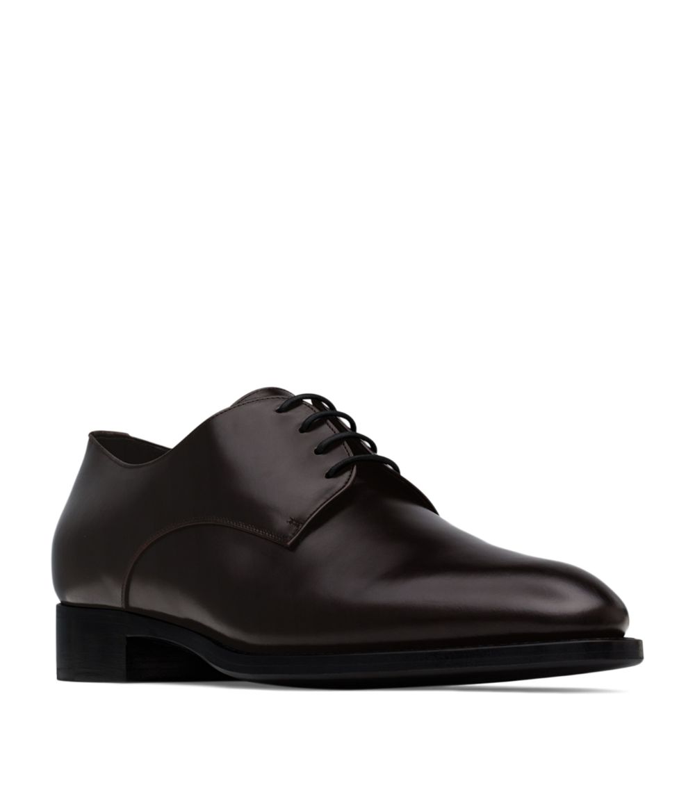 Saint Laurent Saint Laurent Leather Adrien Derby Shoes