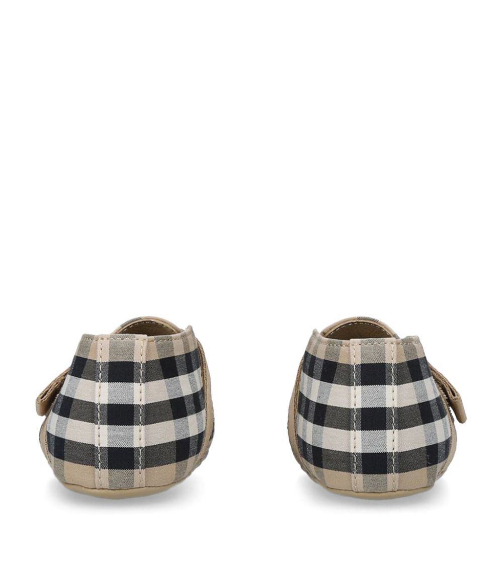 Burberry Burberry Kids Vintage Check Soft Shoes