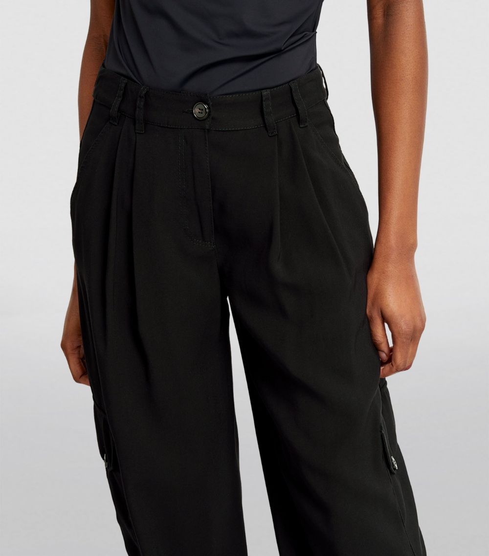 Max & Co. Max & Co. Twill Cargo Trousers