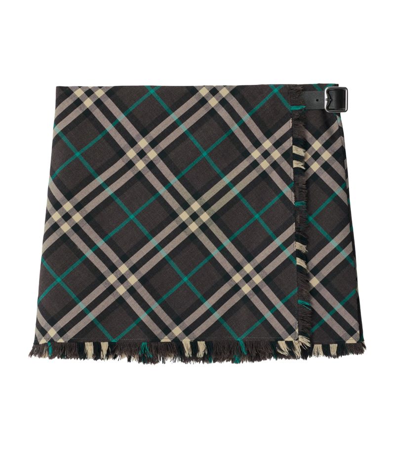 Burberry Burberry Pleated Check Kilt