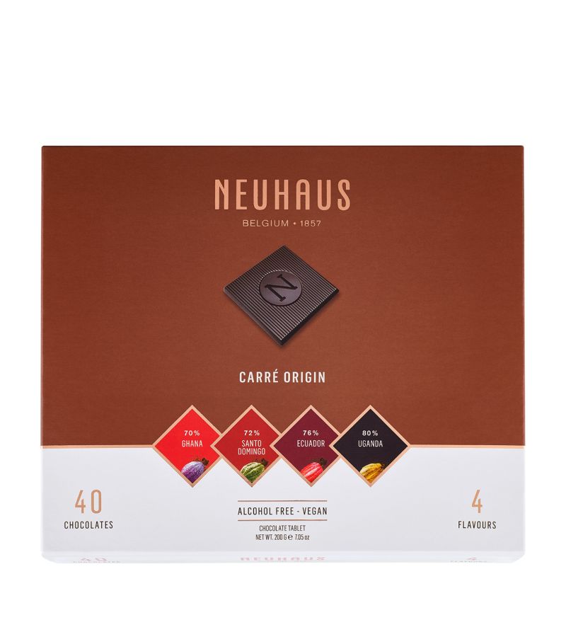 Neuhaus Neuhaus 40-Piece Le Carré Origin Dark Selection Box (200g)