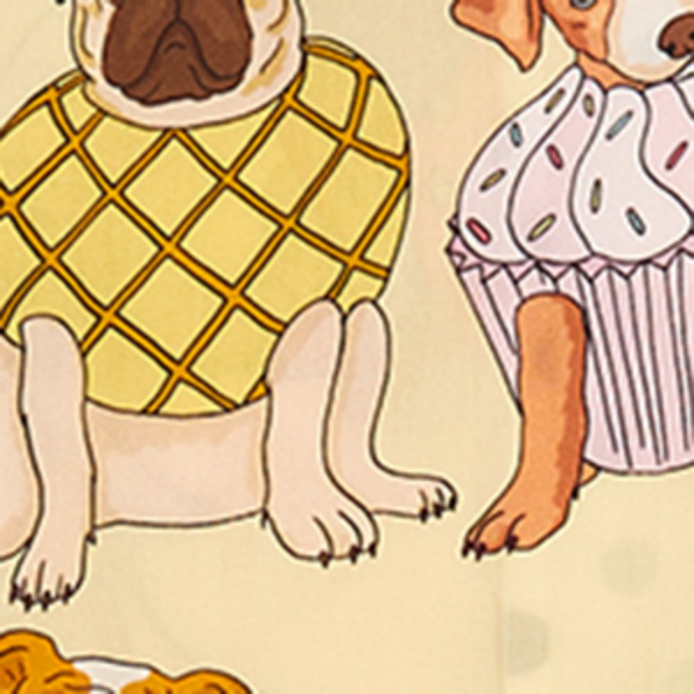Karen Mabon KAREN MABON Dogs Desserts Pyjama Set (2-8 Years)