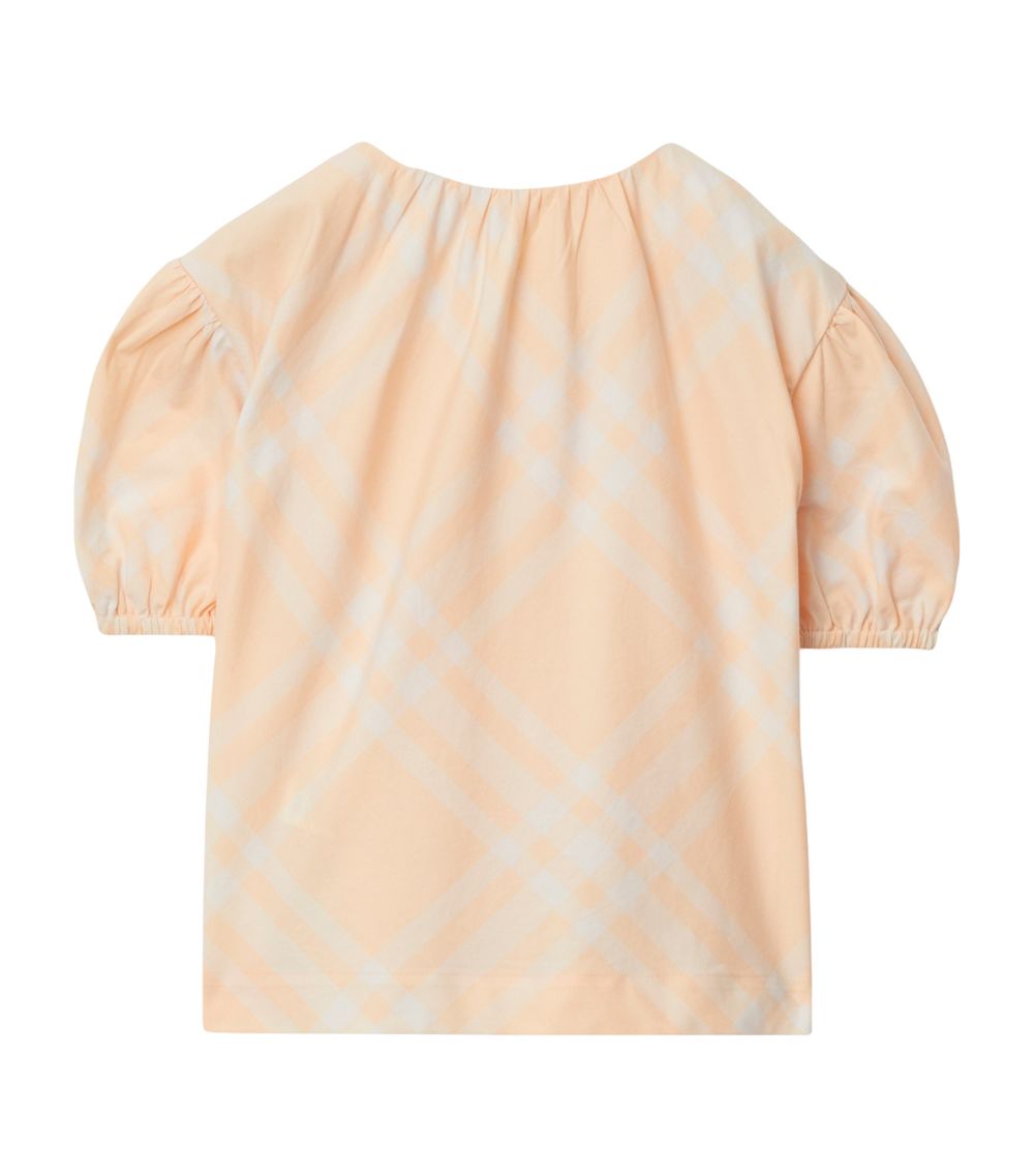 Burberry Burberry Kids Check Blouse (3-14 Years)