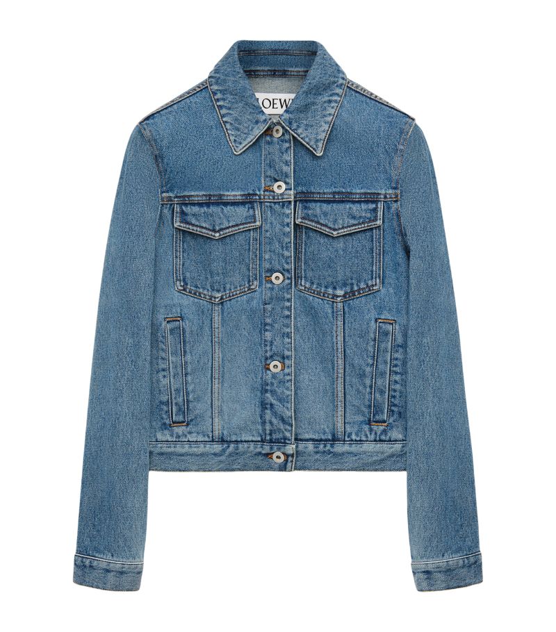 Loewe Loewe Anagram Denim Jacket