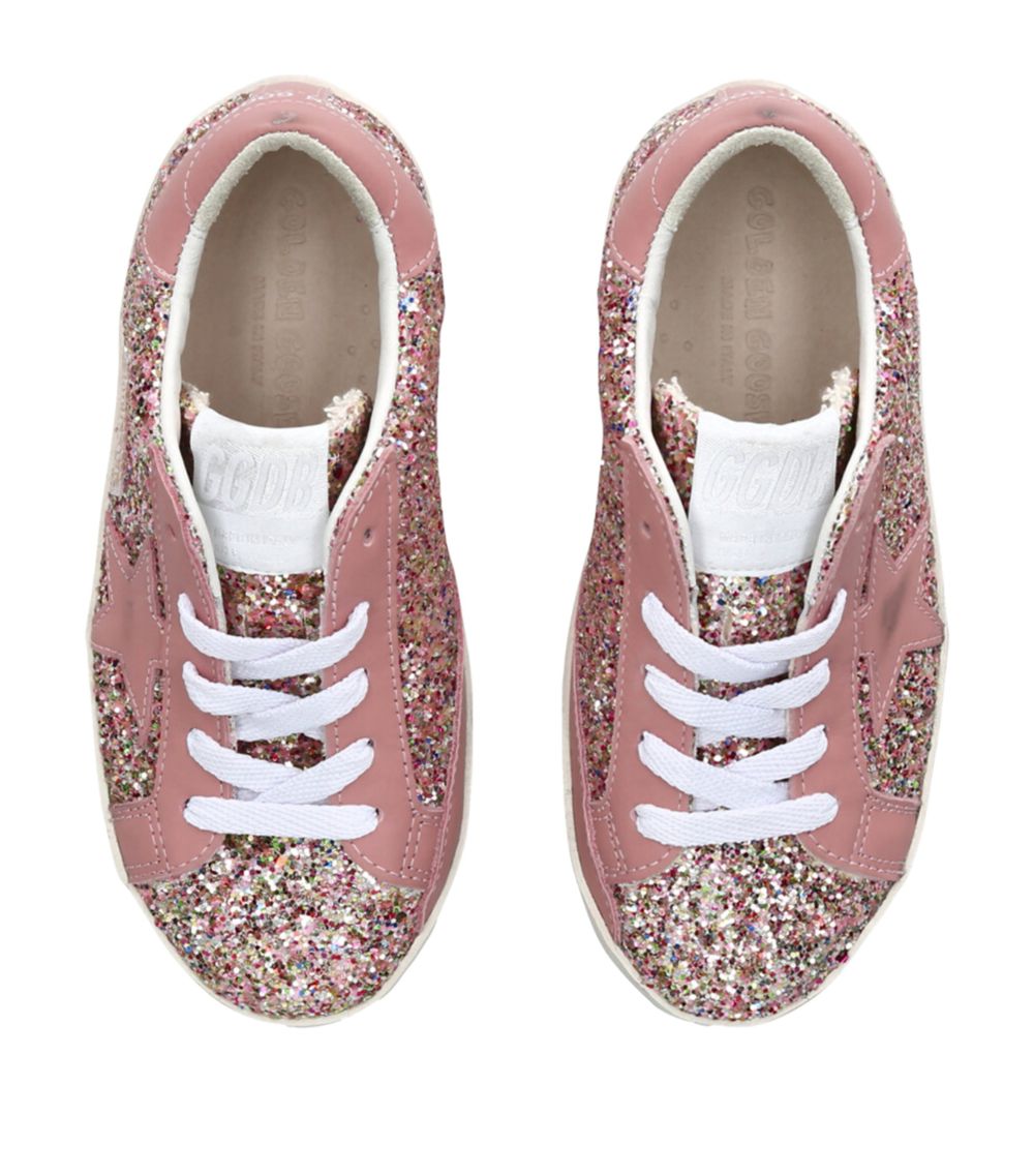 Golden Goose Golden Goose Super-Star Glitter Sneakers