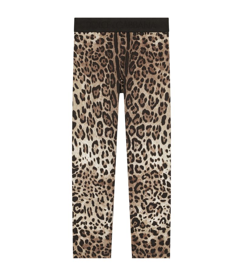 Dolce & Gabbana Dolce & Gabbana Kids Leopard Print Leggings (2-6 Years)