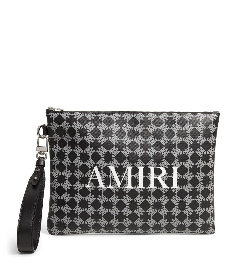 Amiri Amiri Logo Print Pouch