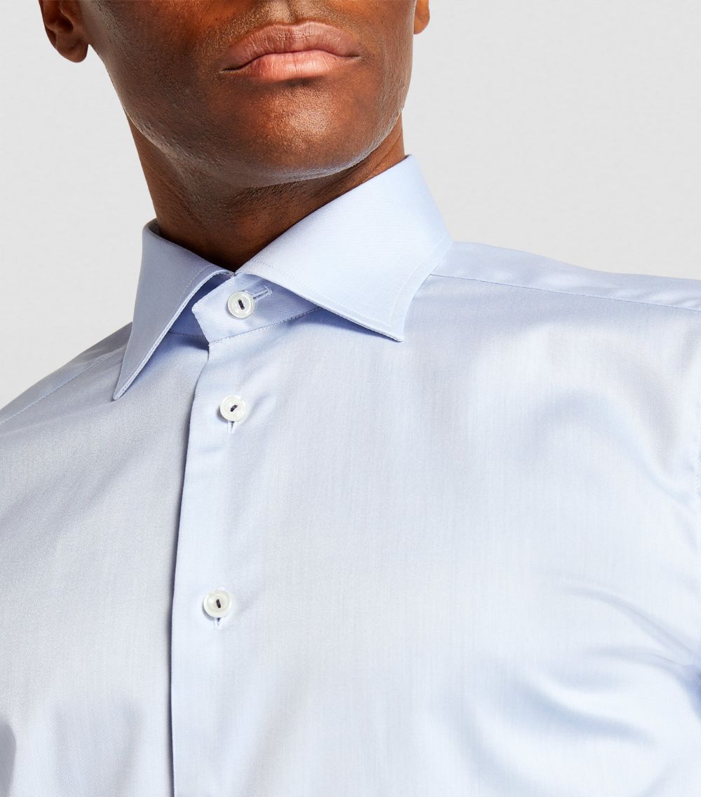 Eton Eton Printed-Collar Formal Shirt