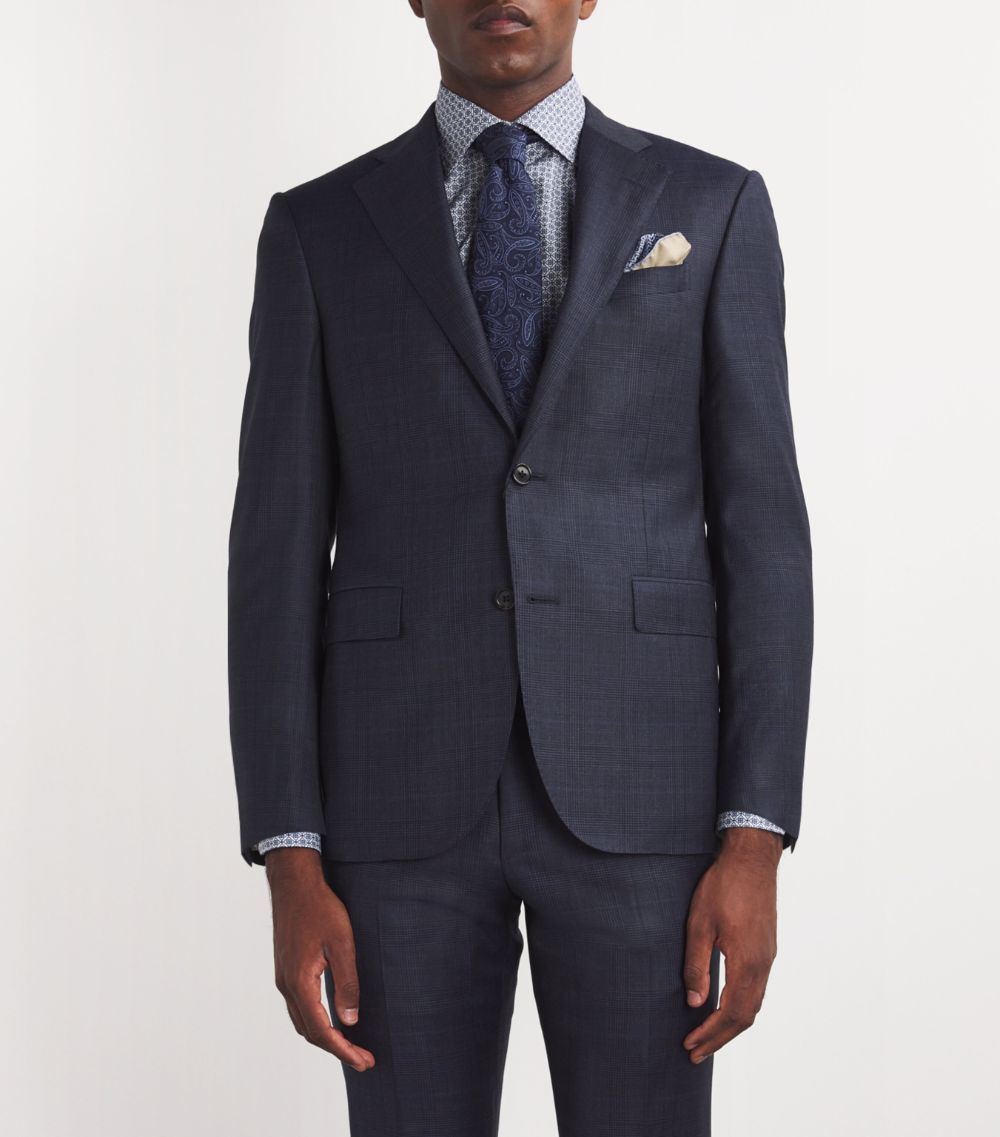 Corneliani Corneliani Silk Jacquard Pocket Square