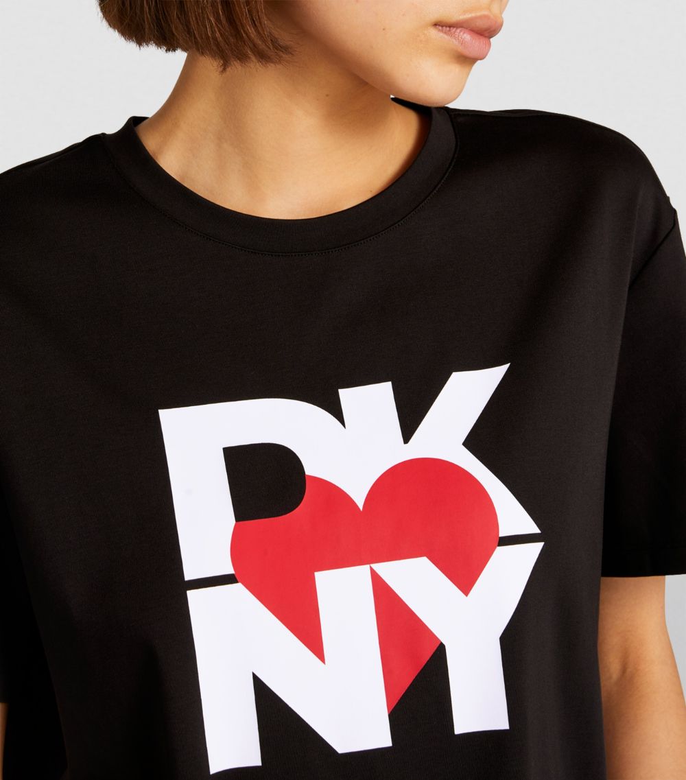 DKNY Dkny Oversized Logo T-Shirt