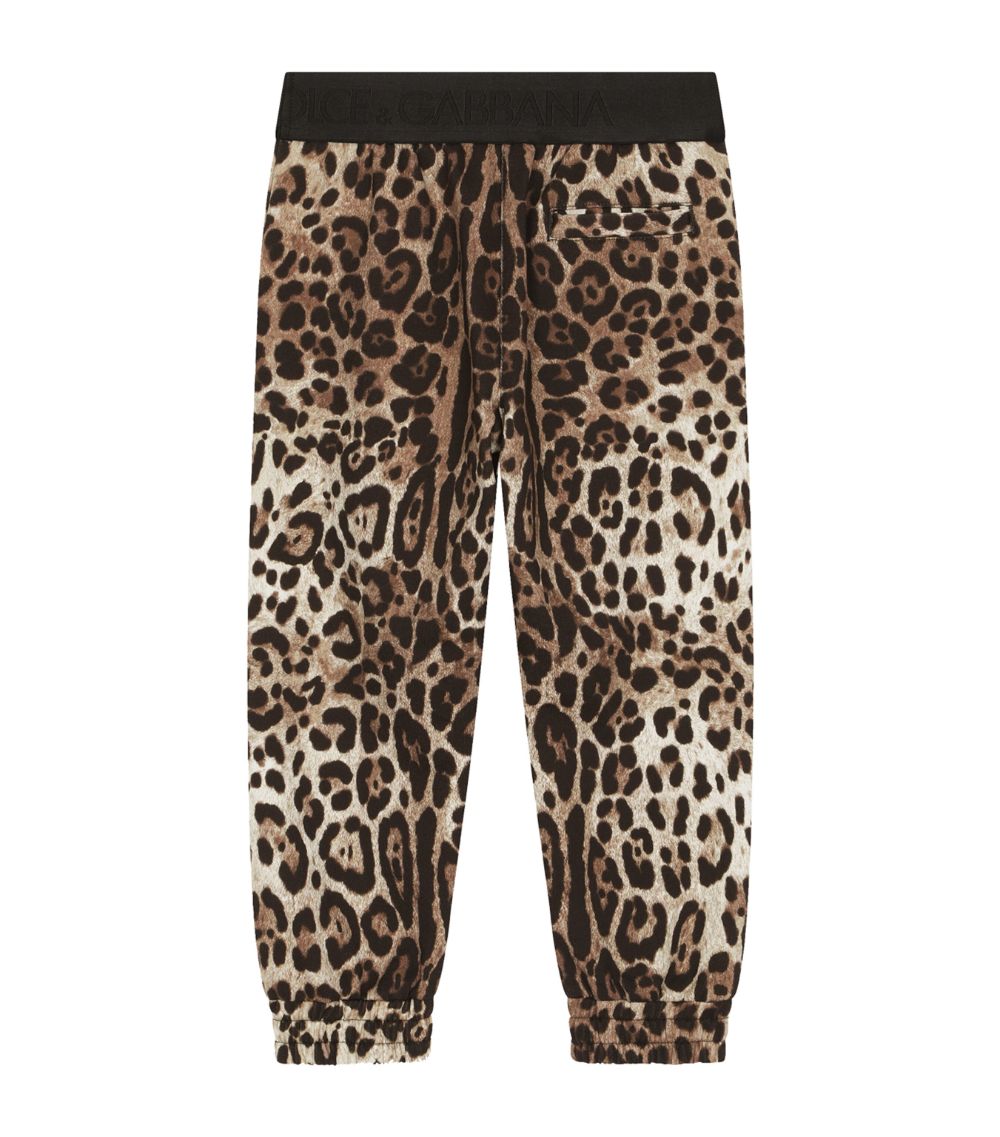 Dolce & Gabbana Dolce & Gabbana Kids Leopard Sweatpants (2-6 Years)