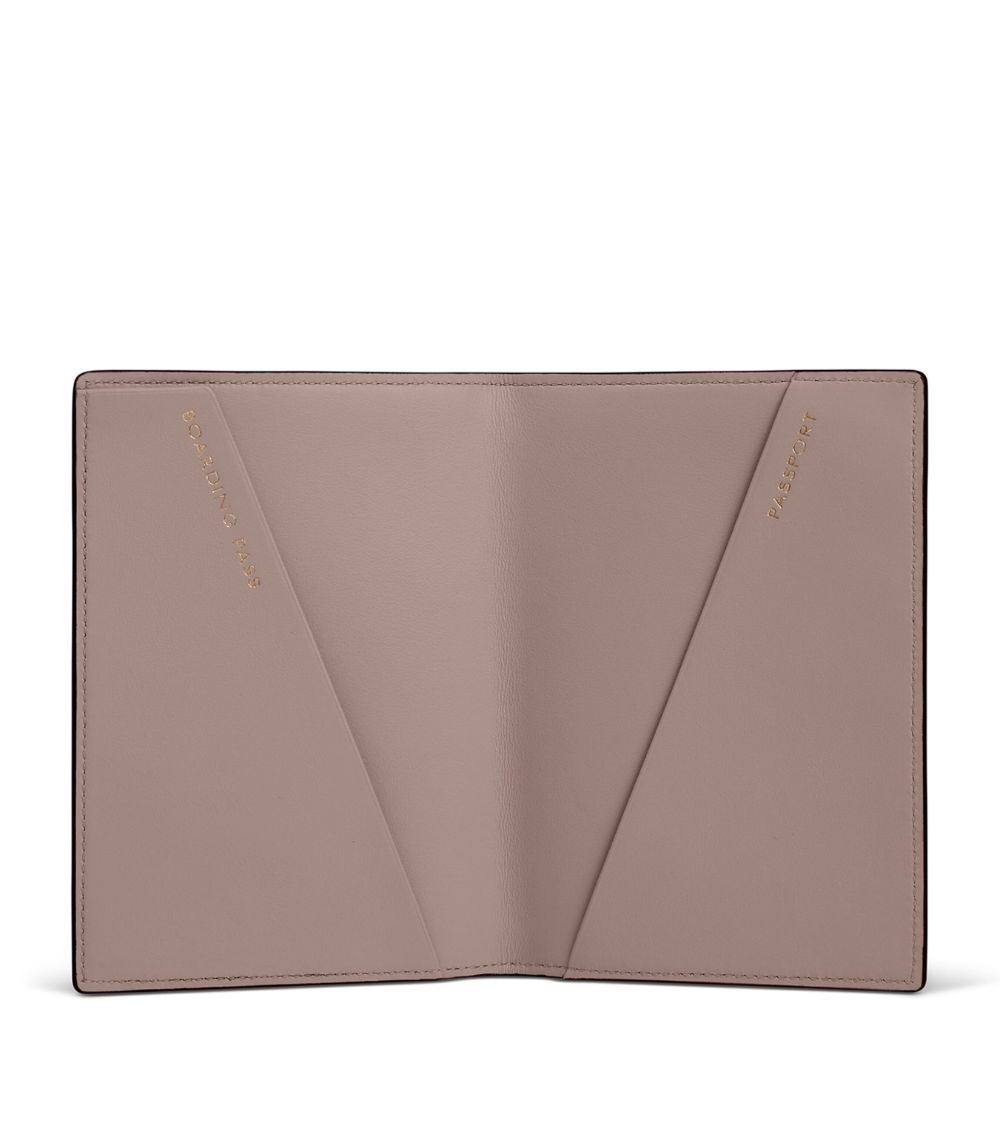 Smythson Smythson Panama Leather Passport Cover