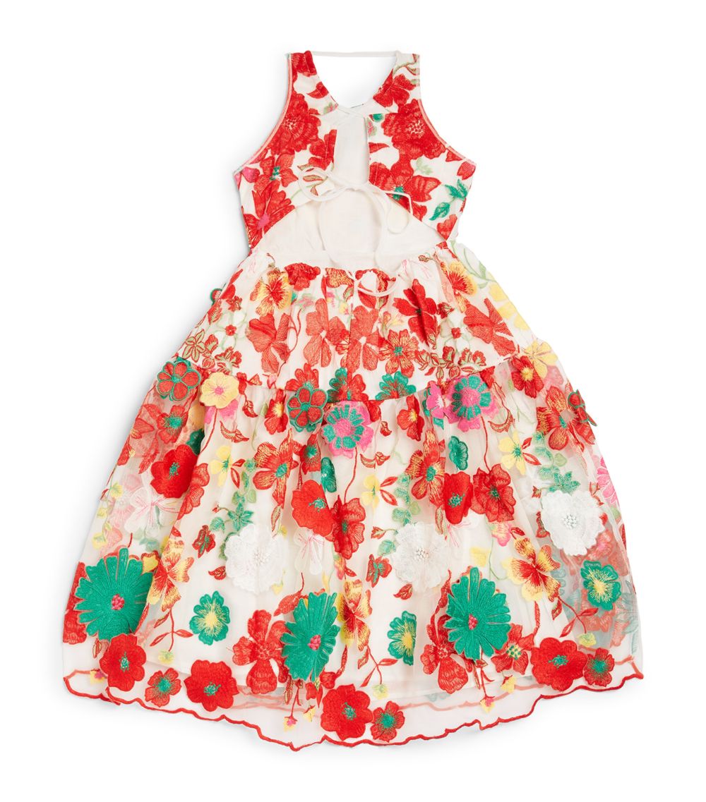 Marlo Marlo Candy Cane Maxi Dress (3-16 Years)