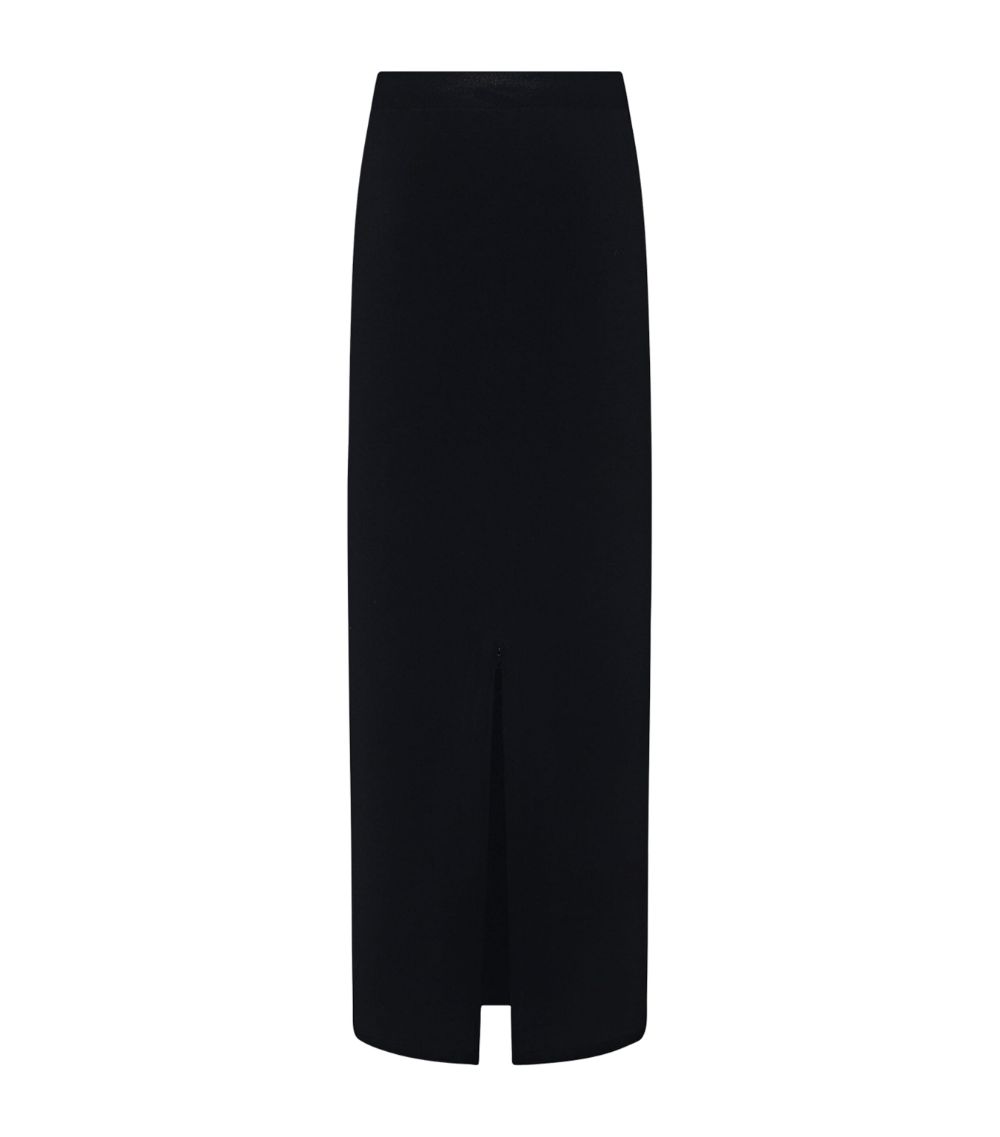 The Row The Row Gabbo Stretch-Viscose Column Skirt