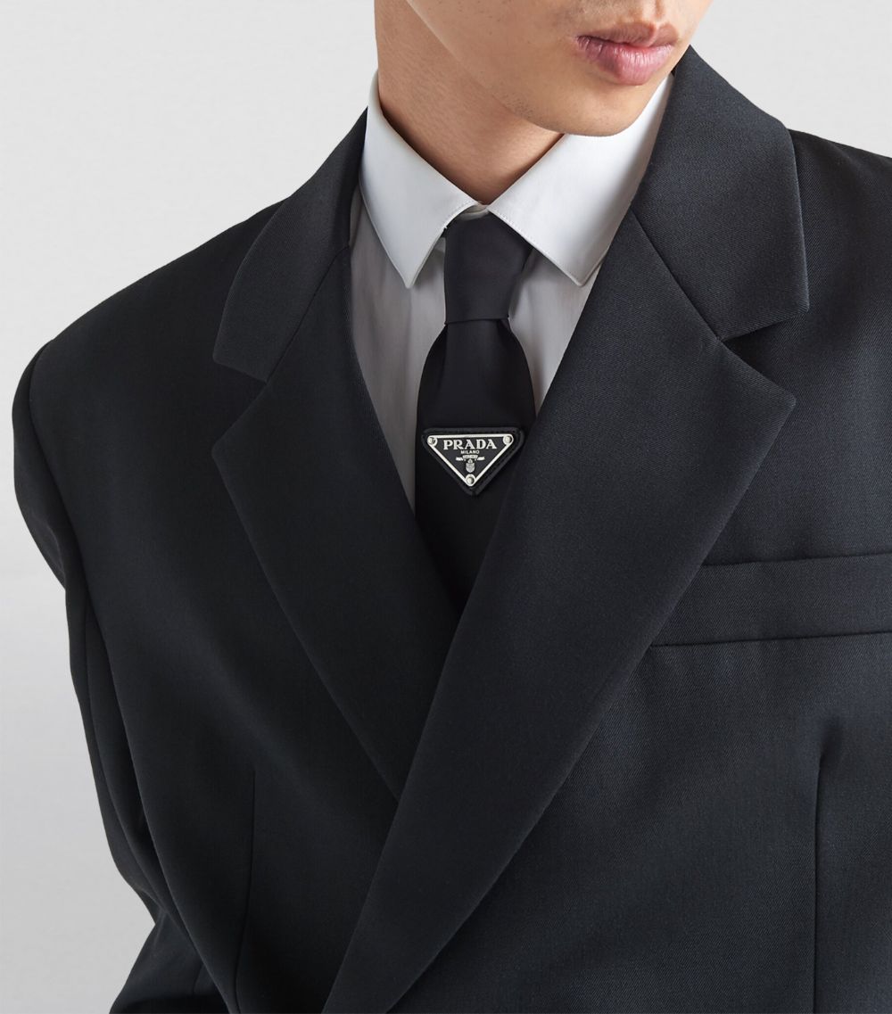 Prada Prada Re-Nylon Triangle Tie