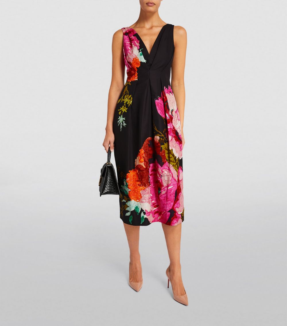 Erdem Erdem Midi Floral Dress