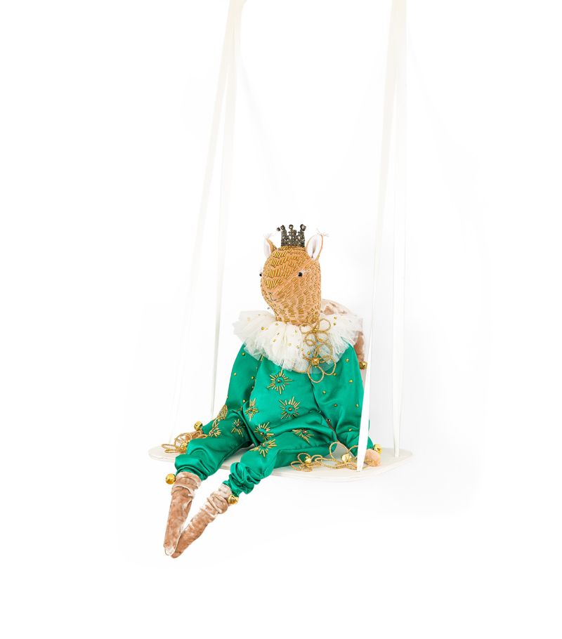 Alice Mary Lynch Alice Mary Lynch Craft Couture Squirrel And Swing Ornament