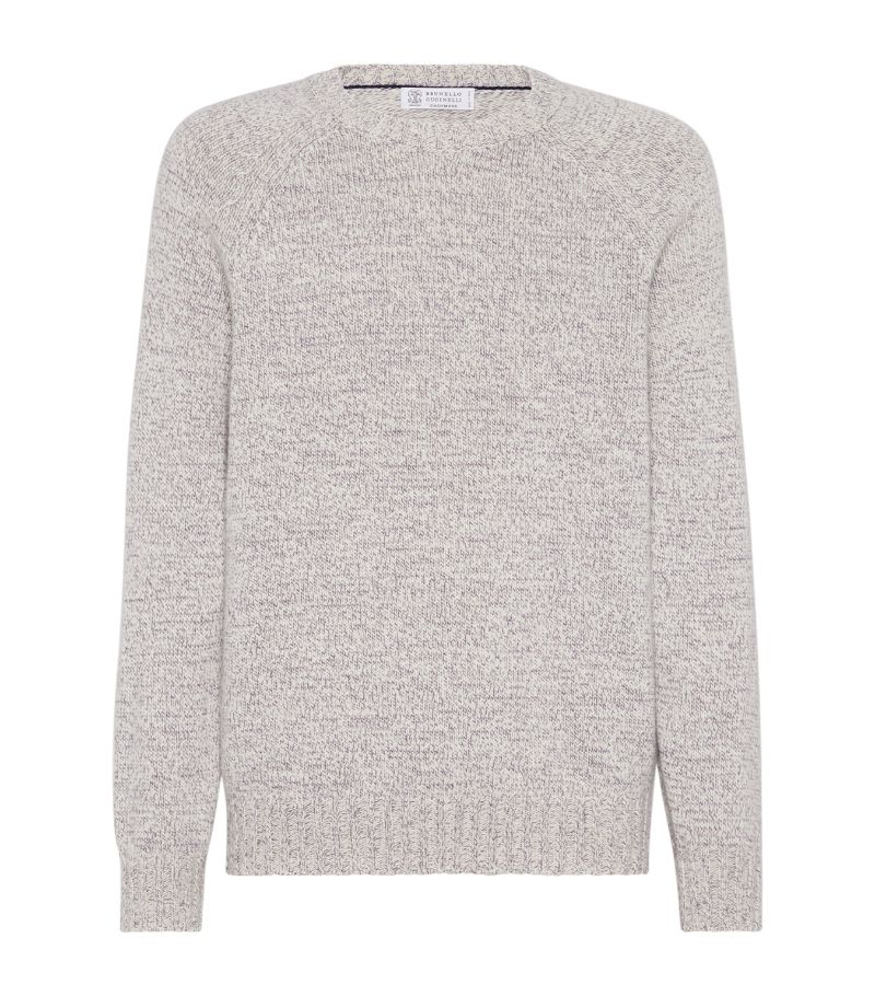 Brunello Cucinelli Brunello Cucinelli Cashmere Mouline Sweater