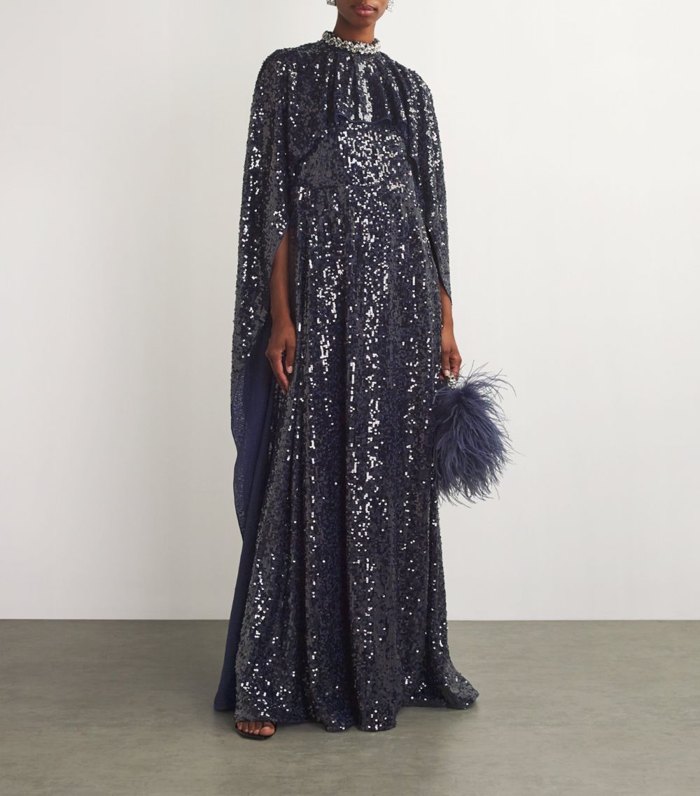 Erdem Erdem Sequinned Midi Dress