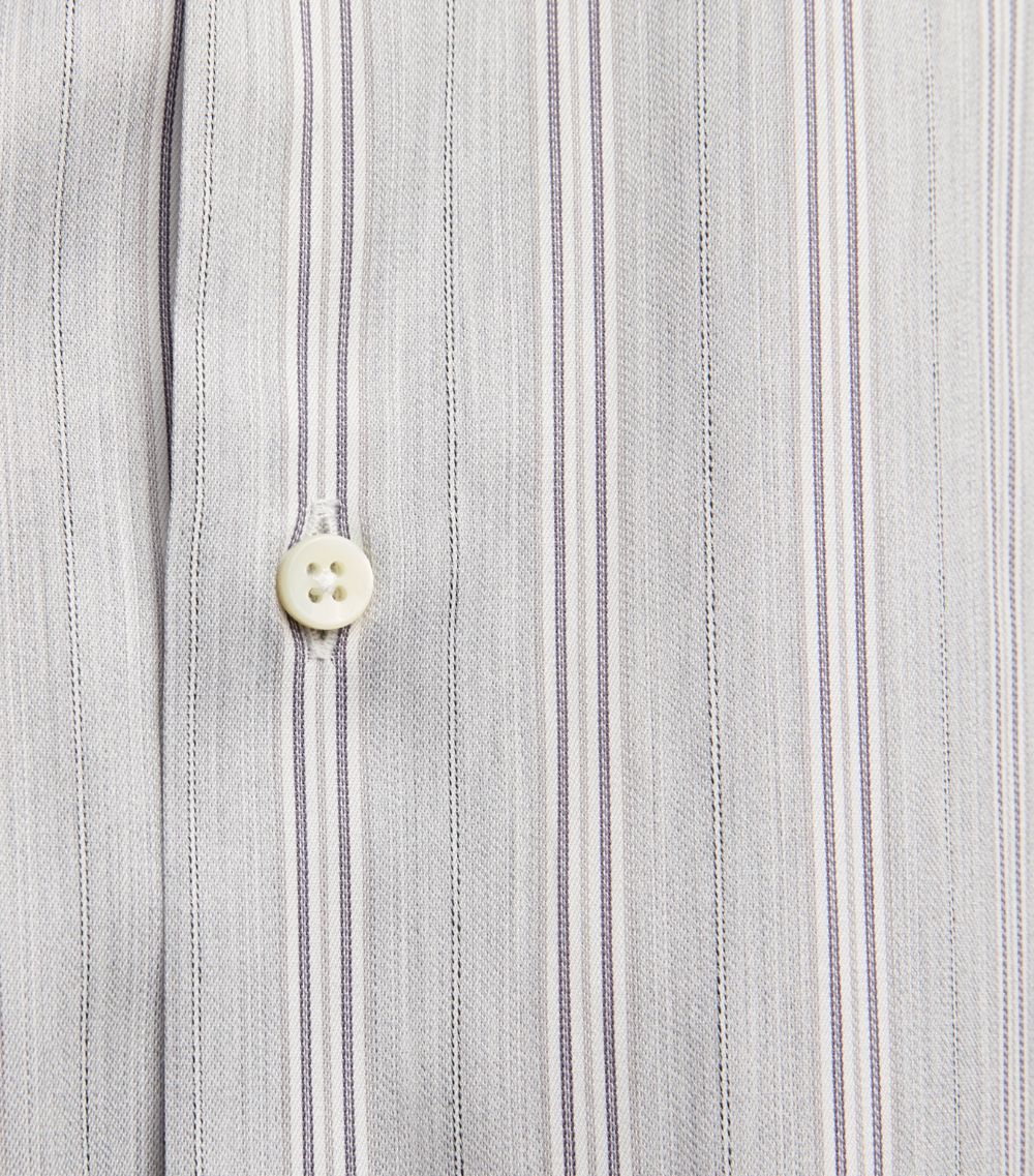 Canali Canali Cotton Striped Shirt